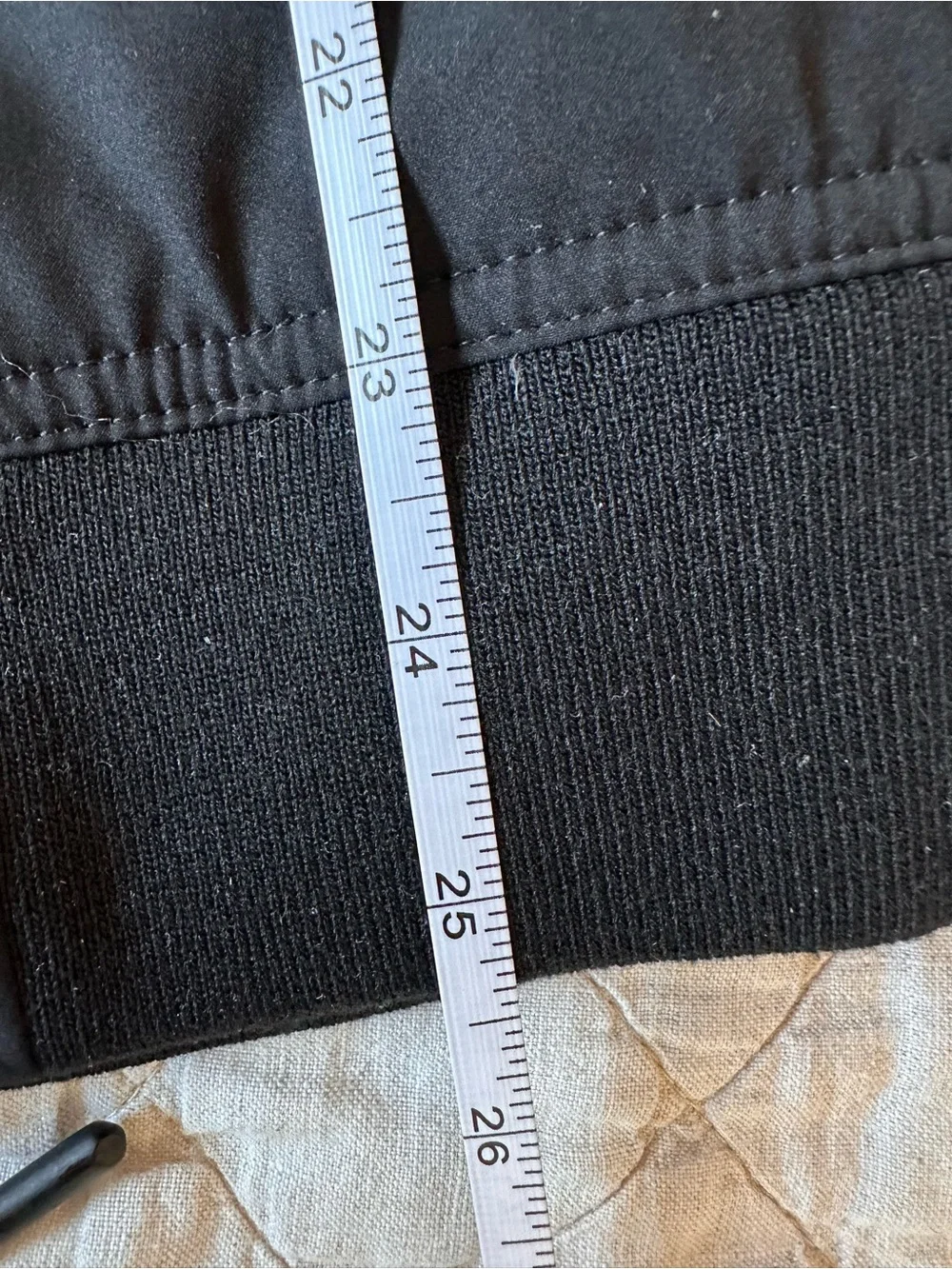 Banana Republic Black Bomber Jacket